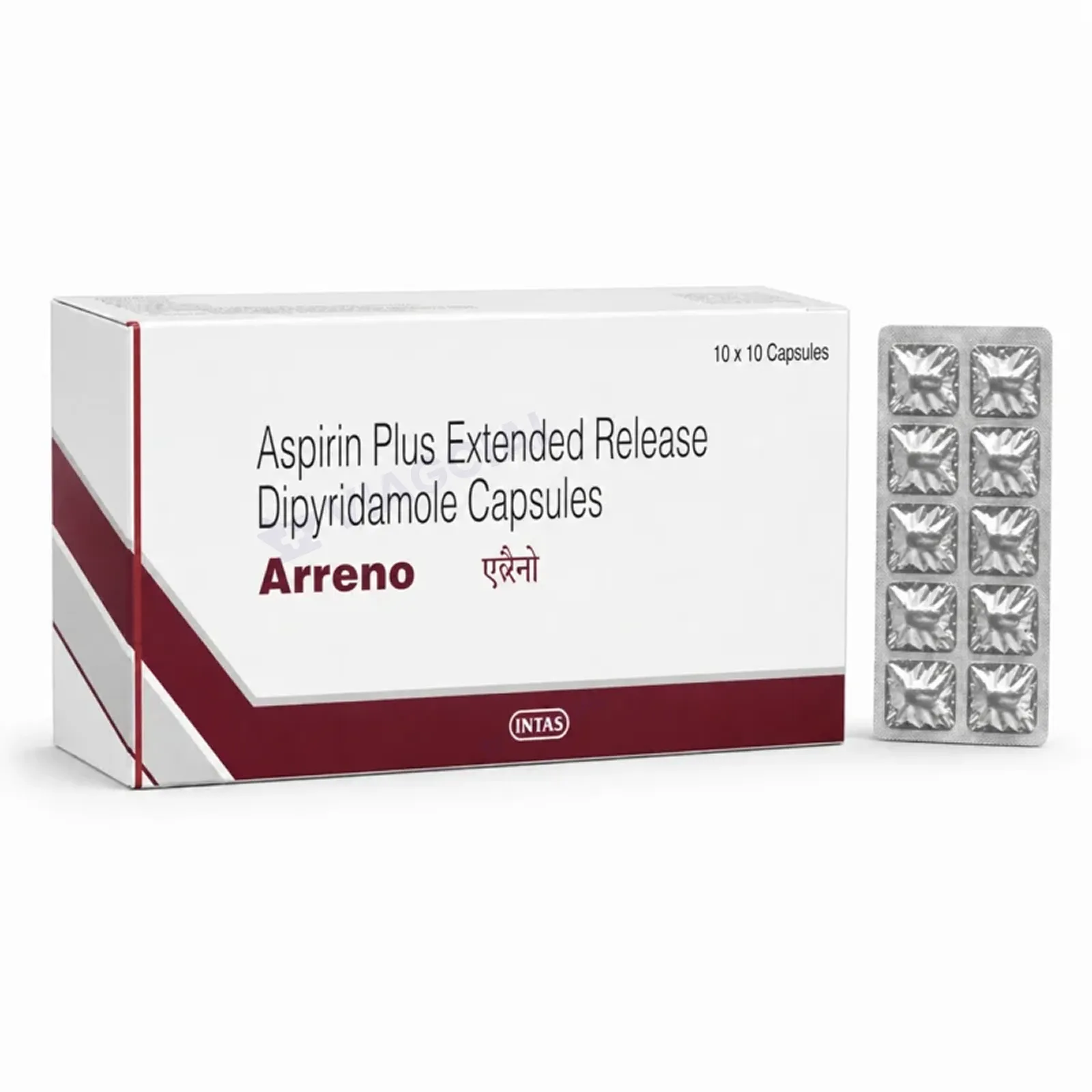 Arreno (Aspirin 25mg + Dipyridamole 200mg) 1 Arreno (Aspirin 25mg + Dipyridamole 200mg)