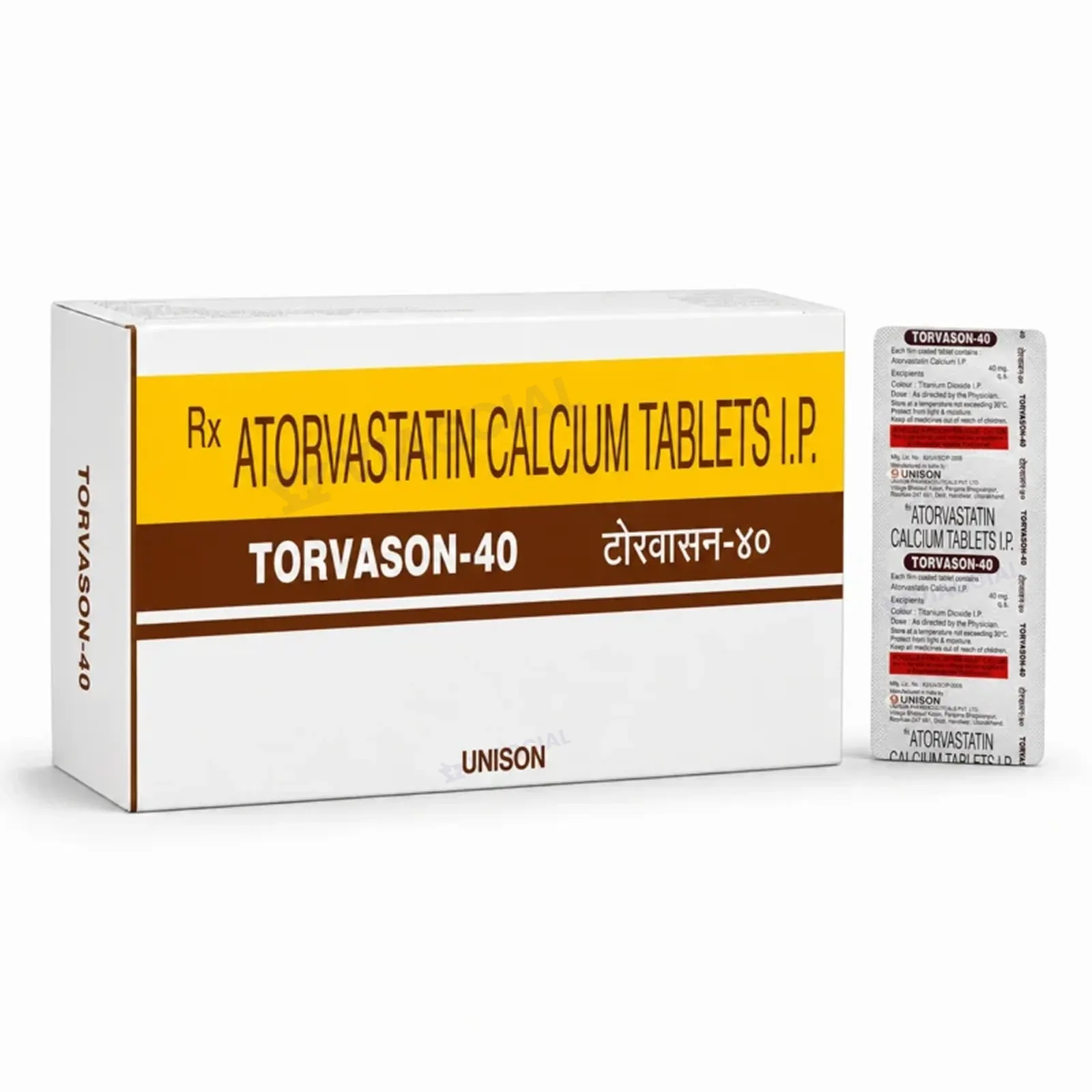 Torvason 40 (Atorvastatin 40mg) 1 Torvason 40 (Atorvastatin 40mg)
