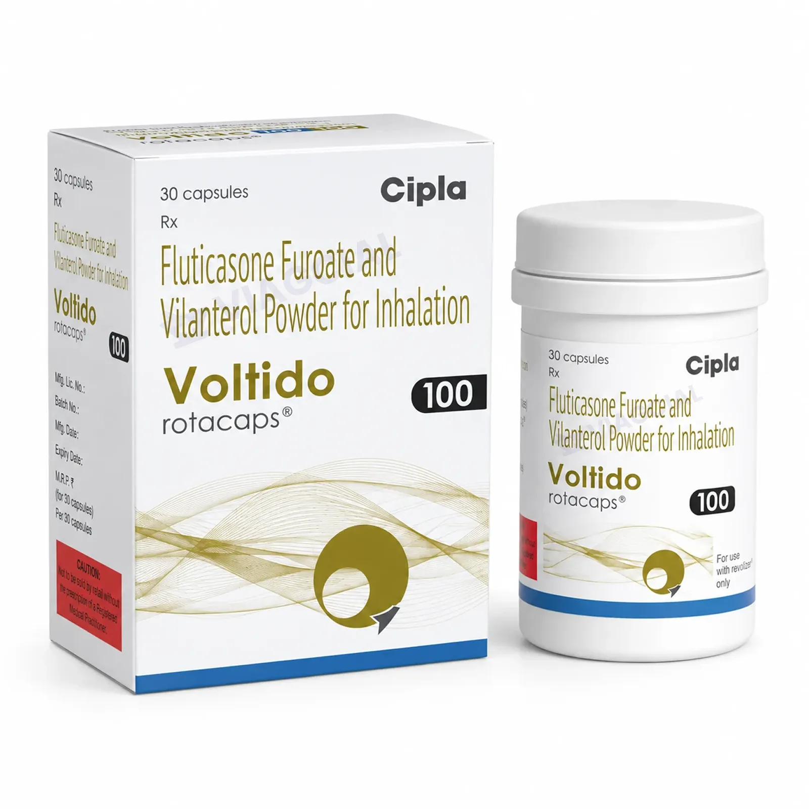 Voltido 100mcg(Fluticasone & Vilantrol) 1 Voltido 100mcg(Fluticasone & Vilantrol)