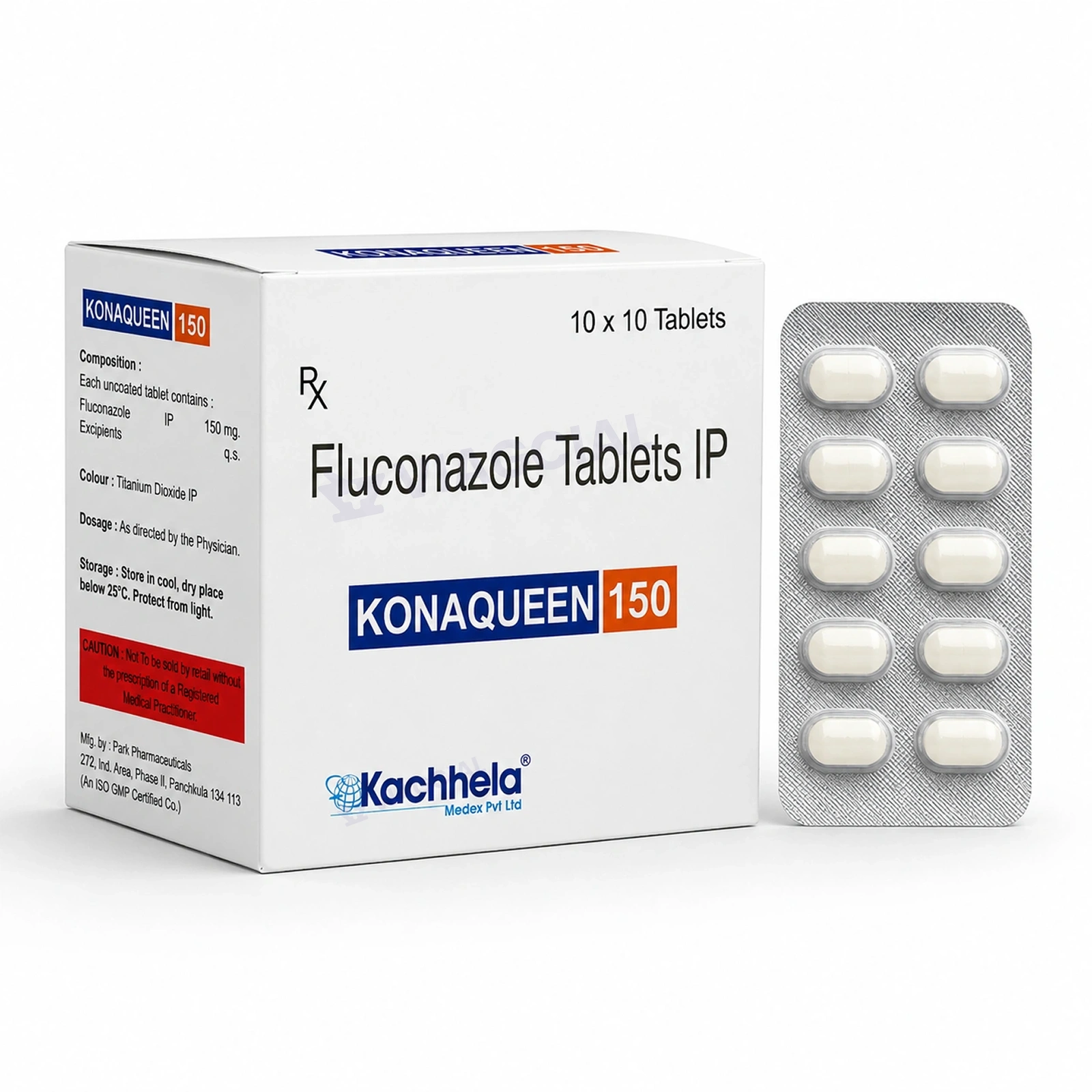 Konaqueen 150 (Fluconazole 150mg) 1 Konaqueen 150 (Fluconazole 150mg)